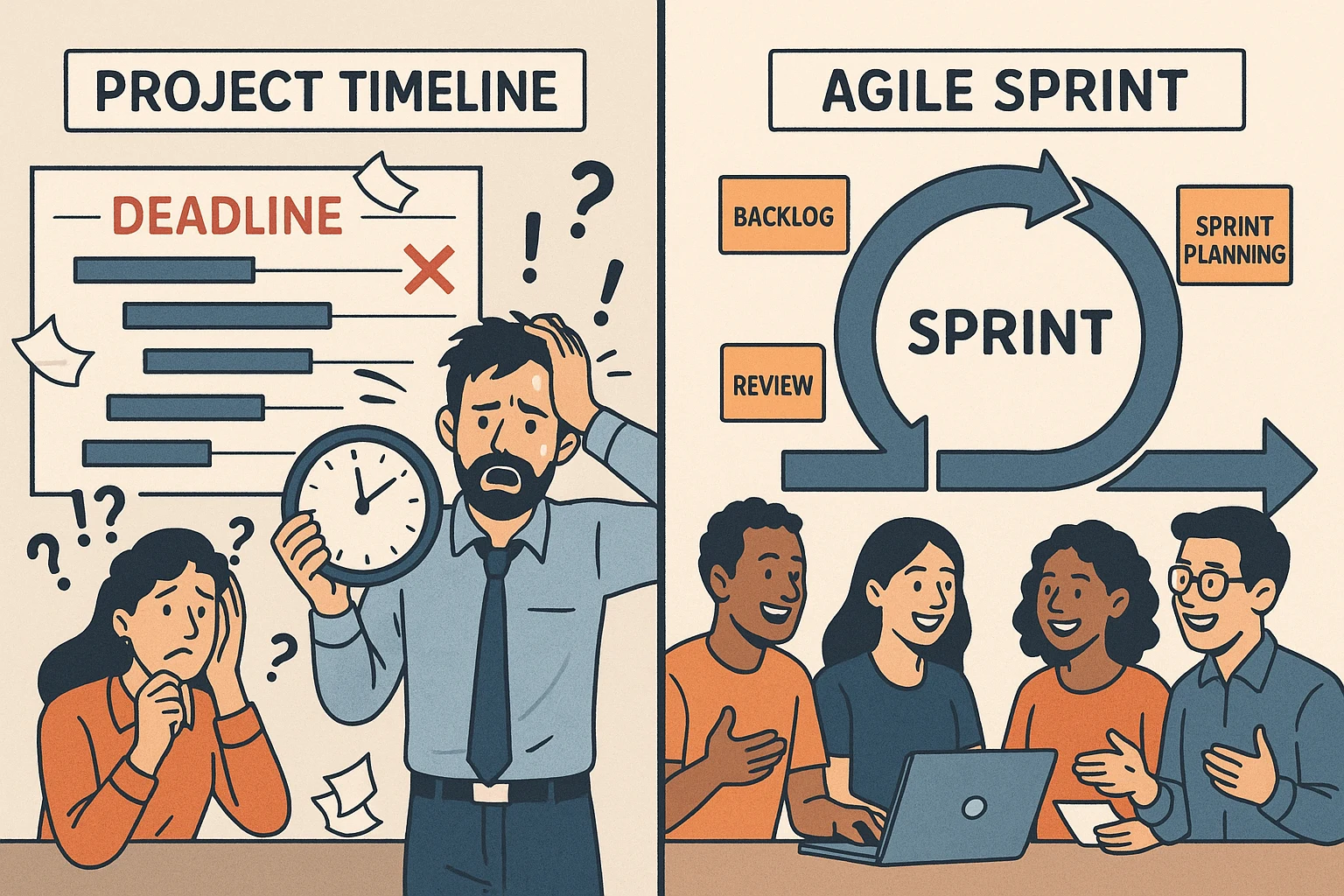 Chaos vs. Agile Harmony