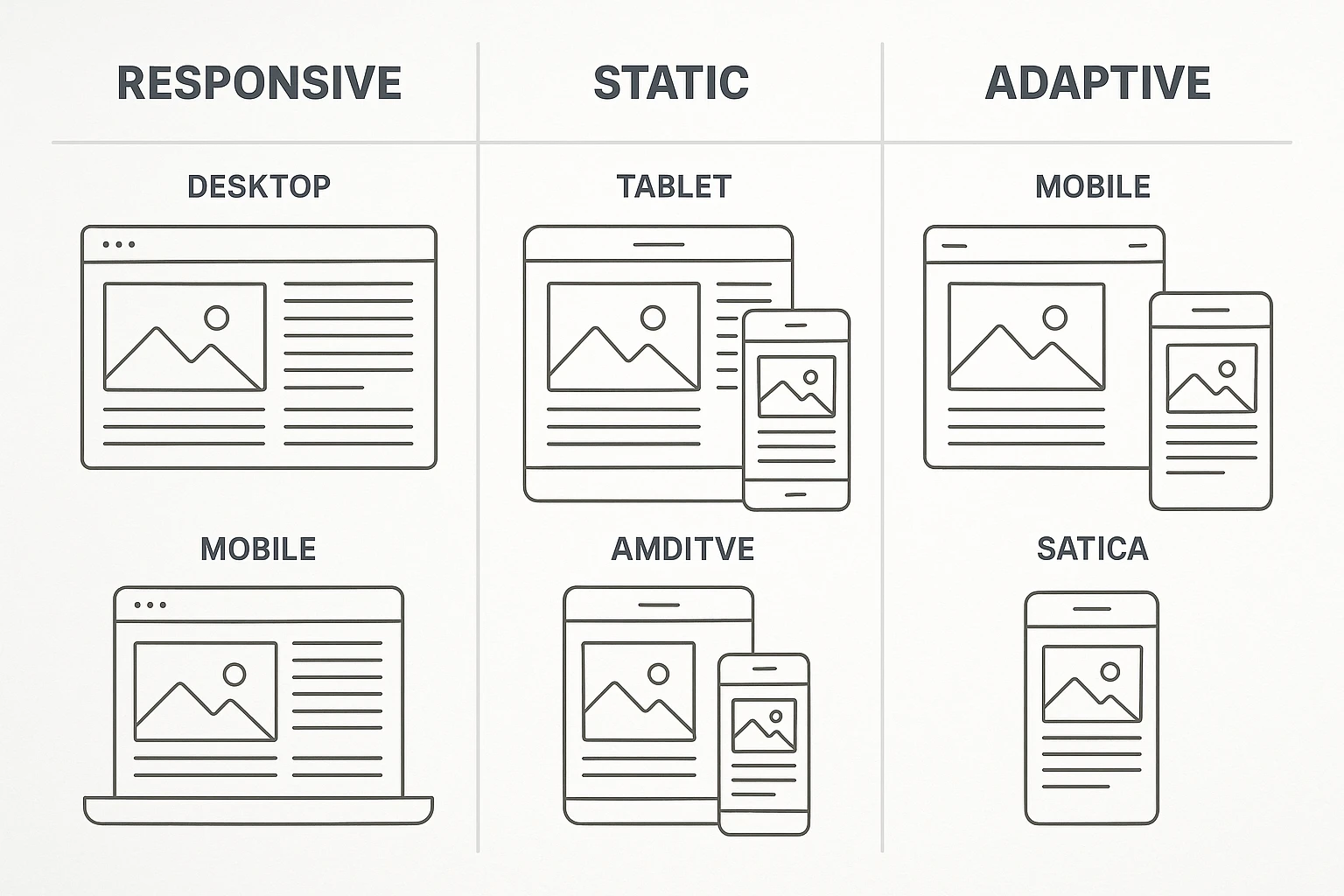 Responsive Design Comparison