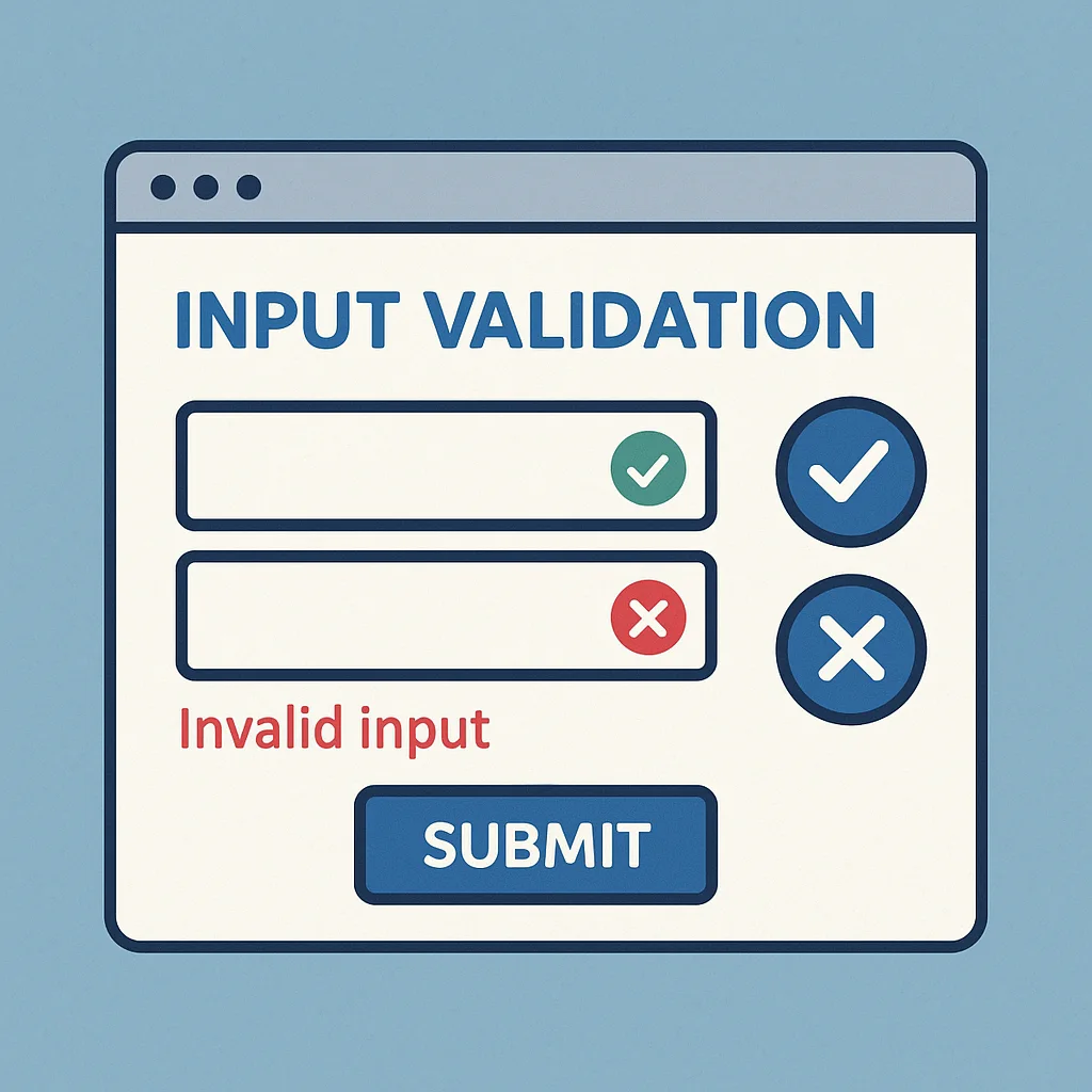 input validation